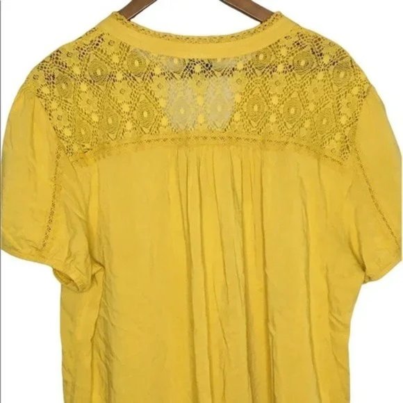 Torrid Lace Inset Blouse - Picture 6 of 9